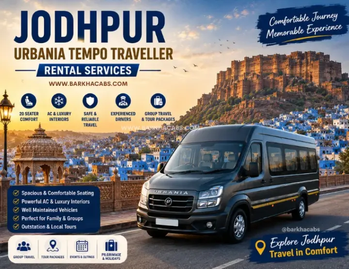 Tempo Traveller in Jodhpur