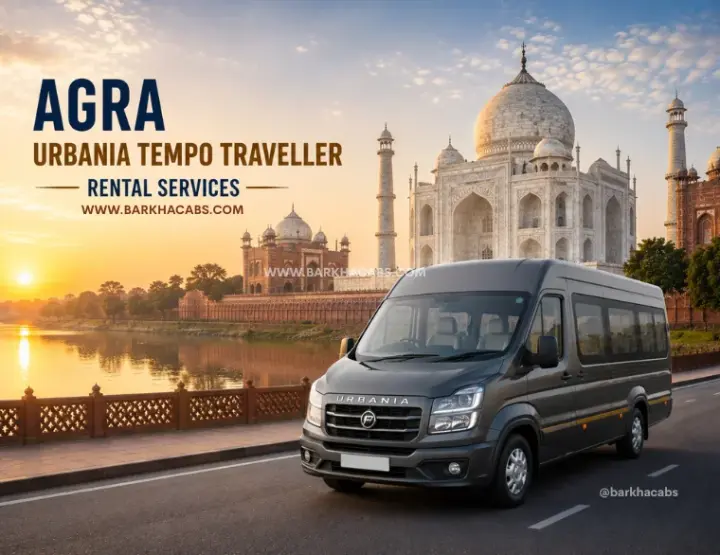 Tempo Traveller in Agra