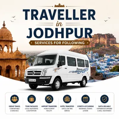 Traveller in Jodhpur Services for Following