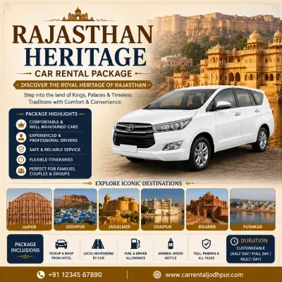 Rajasthan Heritage Car Rental Package